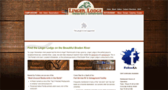 Desktop Screenshot of lingerlodgeresort.com